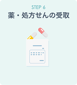 STEP6:処方箋や薬剤